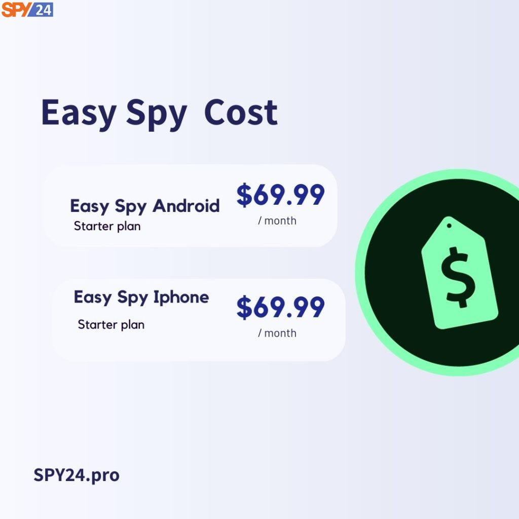 Easy Spy App Reviews cost
