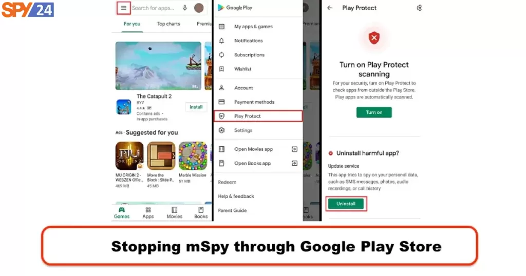 How to Uninstall mSpy App From iPhone and Android 4 Stopping mSpy through Google Play Store