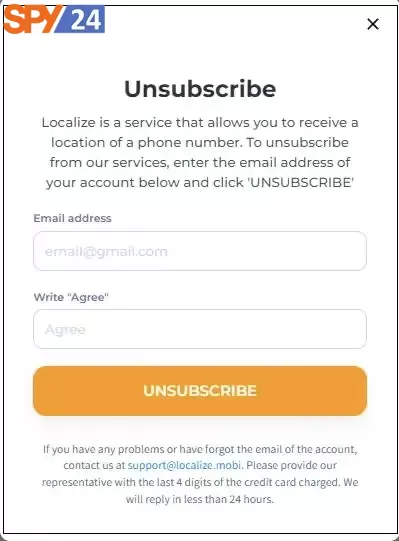 Localize.mobi Reviews 2023: Phone tracker by Number 3 Cancel My Subscription to Localize.mobi