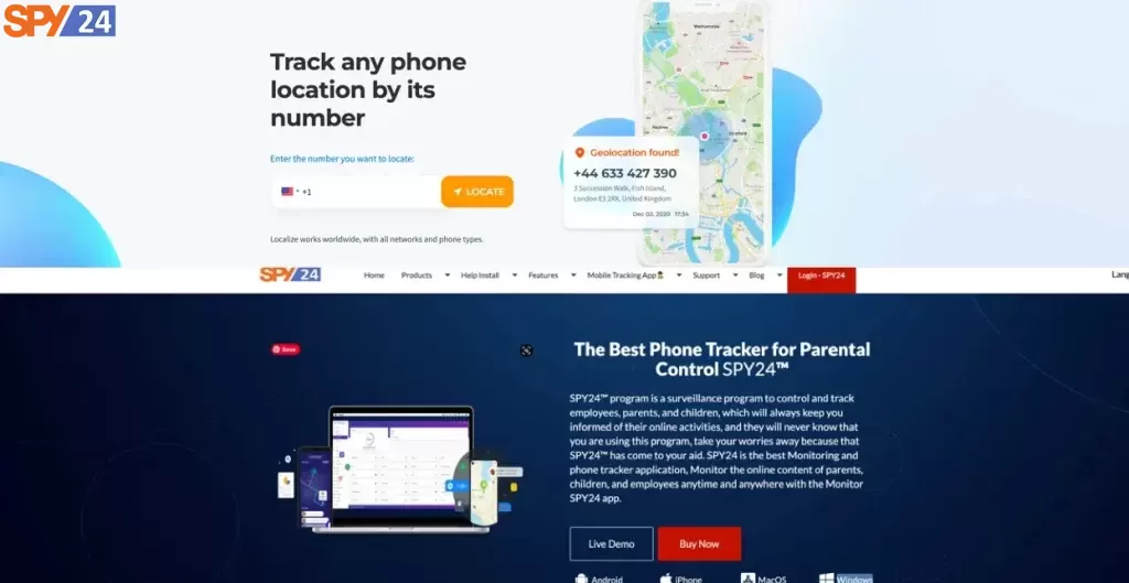 Localize.mobi Reviews 2023: Phone tracker by Number 6 Localize.mobi VS SPY24