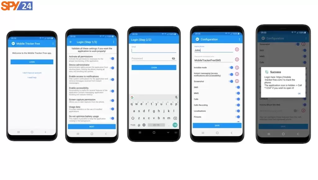 How to Install Mobile-Tracker-Free.com Login Download APK 5 Mobile Tracker Free Install application