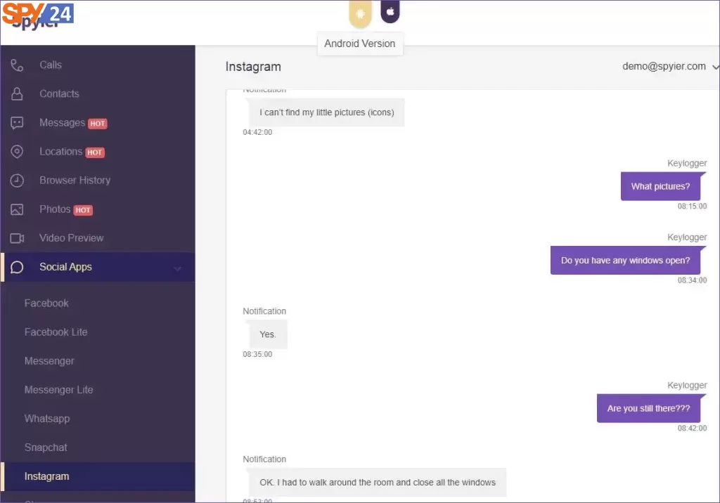 Spyier App Review 2023: Cell Phone Tracker 3 Spyier Online Spy on Instagram