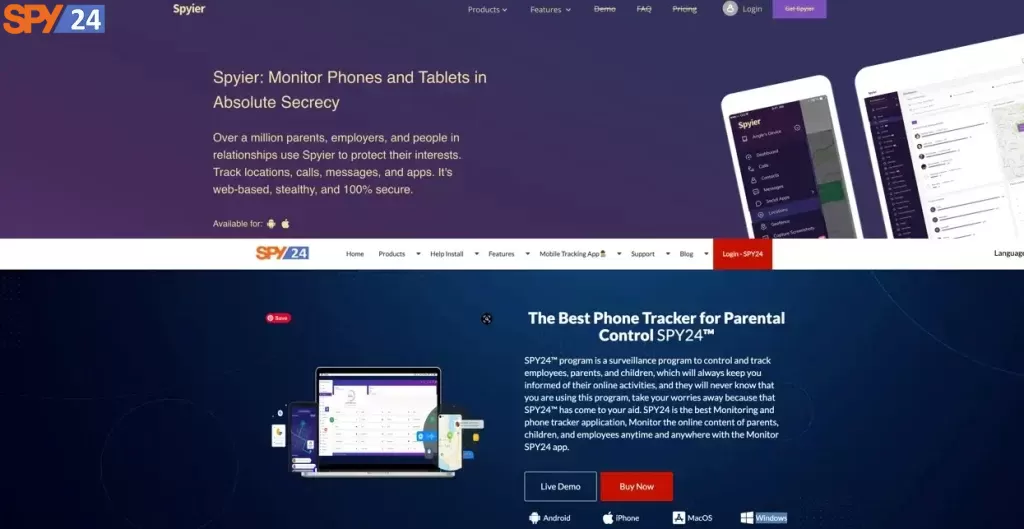 Spyier App Review 2023: Cell Phone Tracker 7 Spyier VS SPY24