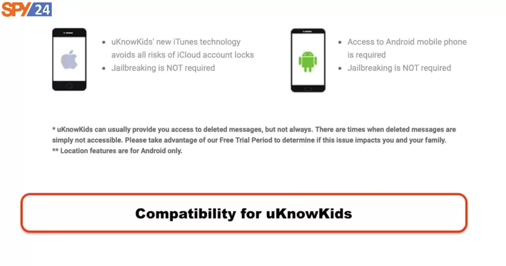 Compatibility for uKnowKids