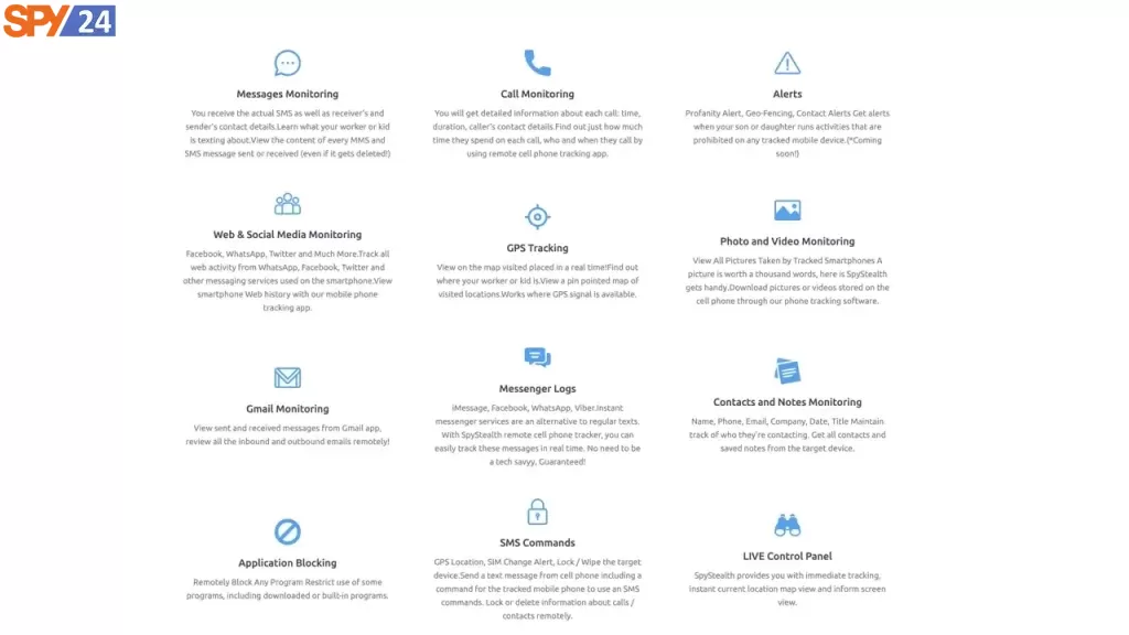 SpyStealth Reviews 2023: All You Need To Know 3 features of the SpyStealth