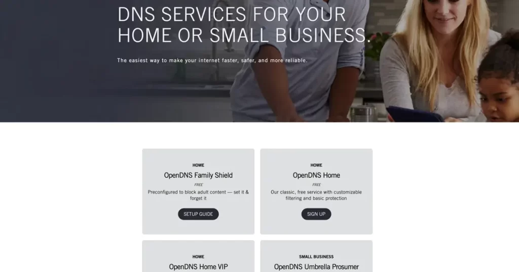 OpenDNS Family Shield Parental Control Phone App