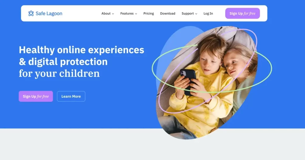 Safe Lagoon Parental Monitoring Software ​