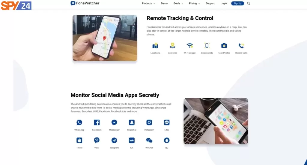FoneWatcher App Reviews Phone Monitoring - for Android - iOS 4 Main Features: FoneWatcher