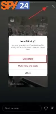 How to hide other individuals' Instagram stories?