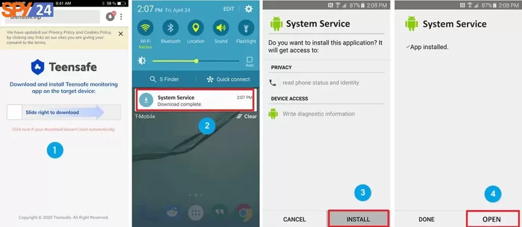 TeenSafe App Review 2023: Does It Still Work? 6 Install the Downloaded App