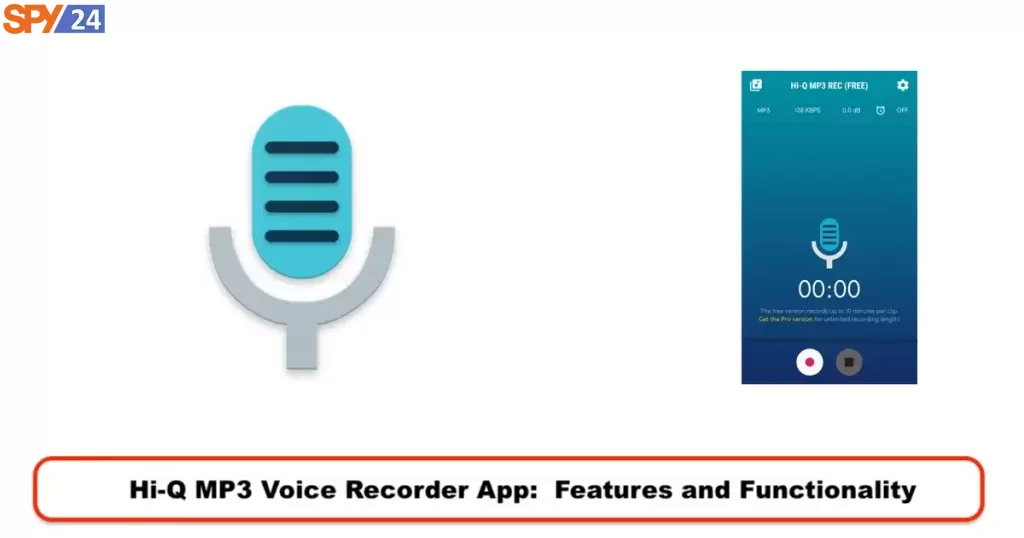 Best Hidden Spy Voice Recorder App for Android and IOS🗣️ 2 Hi-Q MP3 Voice Recorder App: Features and Functionality