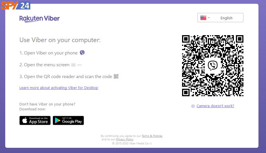 How To Spy On Viber Messages With SPY24 (Viber Online Tracker) 4 Use Viber QR Code