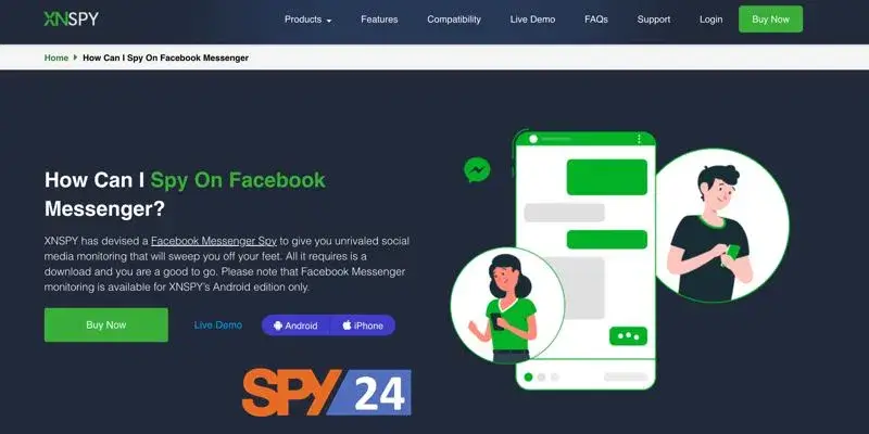 XNSPY is the best app for tracking Facebook