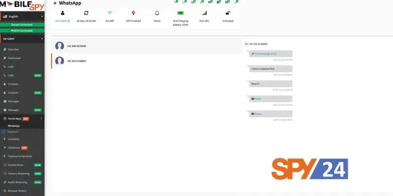 MobileSpy.at best hacking whatsapp calls