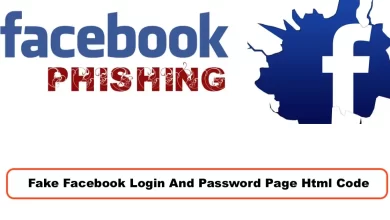 Fake Facebook Login And Password Page Html Code