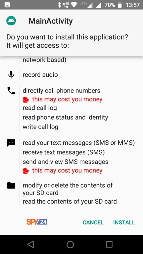 Kali Linux Remote Android OS Hacking