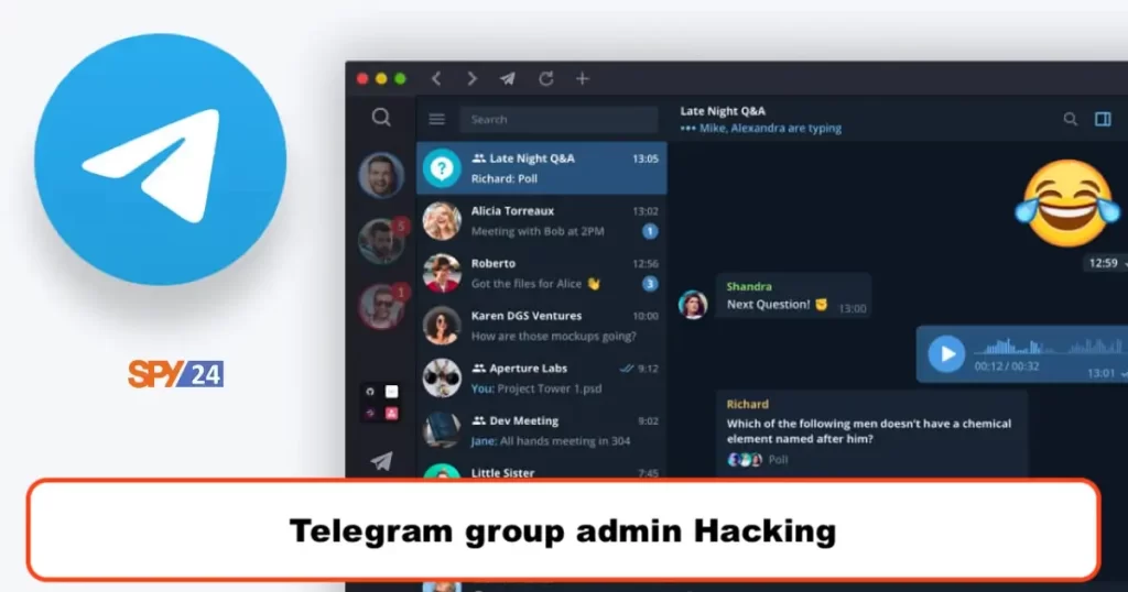 Telegram group admin Hacking