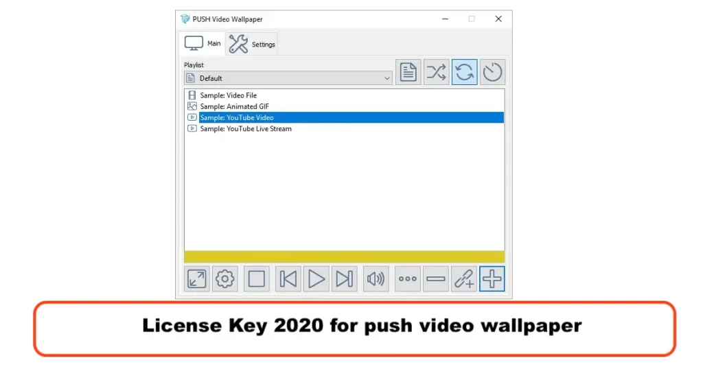 License Key 2023 for push video wallpaper