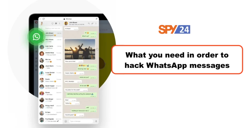 How to hack WhatsApp messages without access to the phone
