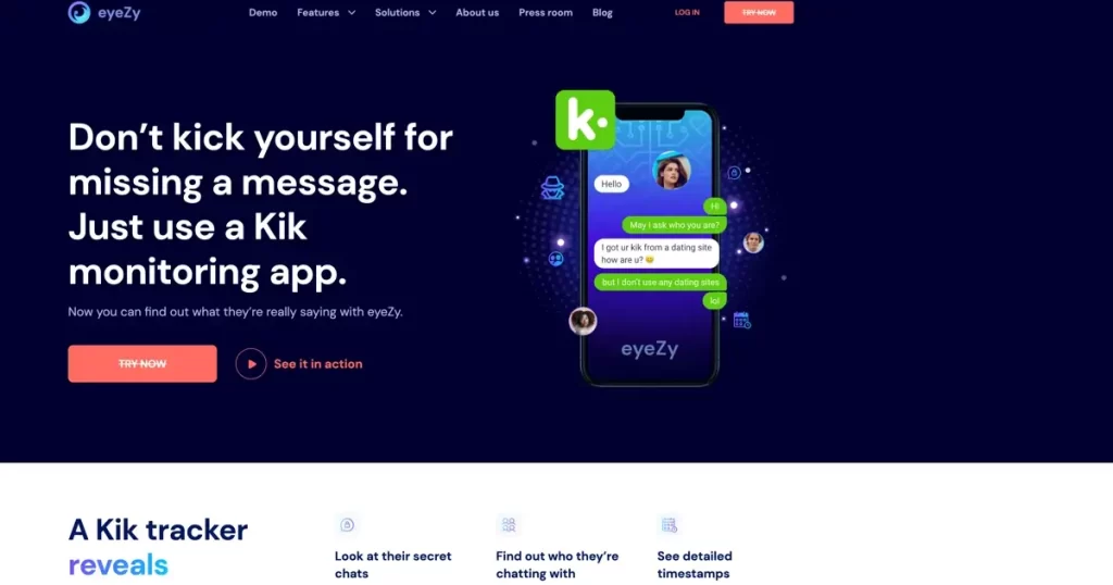 EyeZy – Best Kik Parental Monitoring Hack