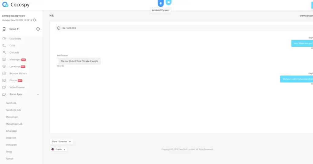 Cocospy: Quality, Discreet Kik Hacking