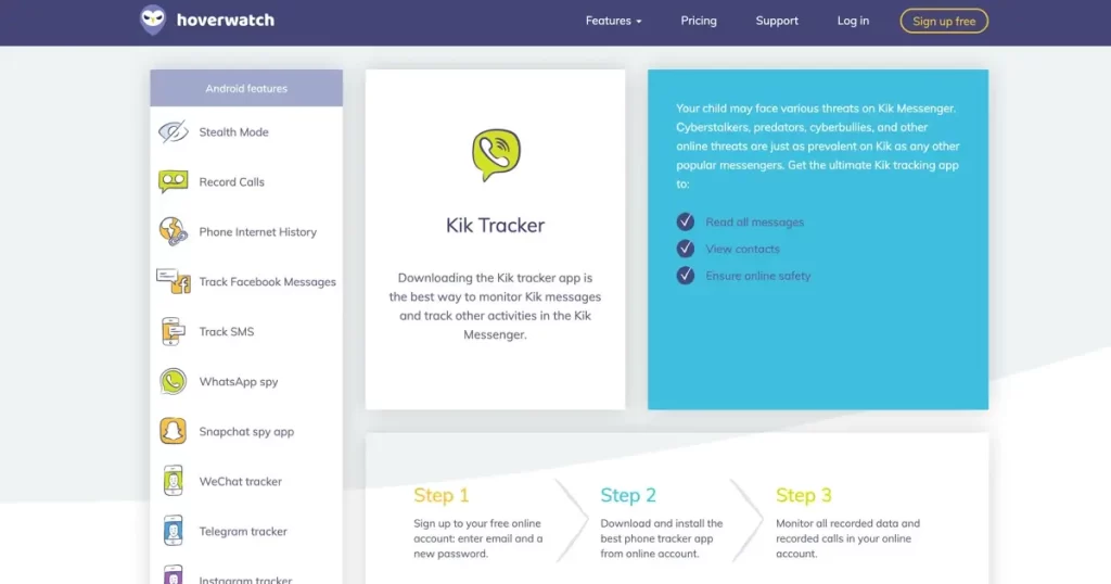 Hoverwatch: Simplest Kik-Hacking App
