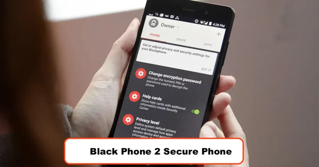 Black Phone 2 Secure Phone