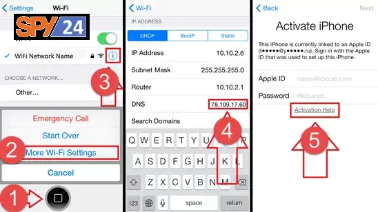 How to Hack Apple ID on iPhone DNS server