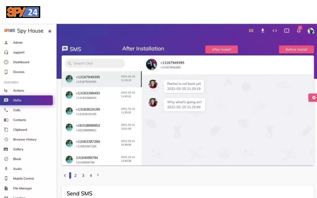 How to hack someone's text messages?