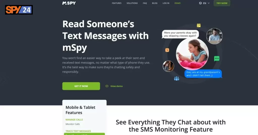 mSpy: best apps to hack text messages