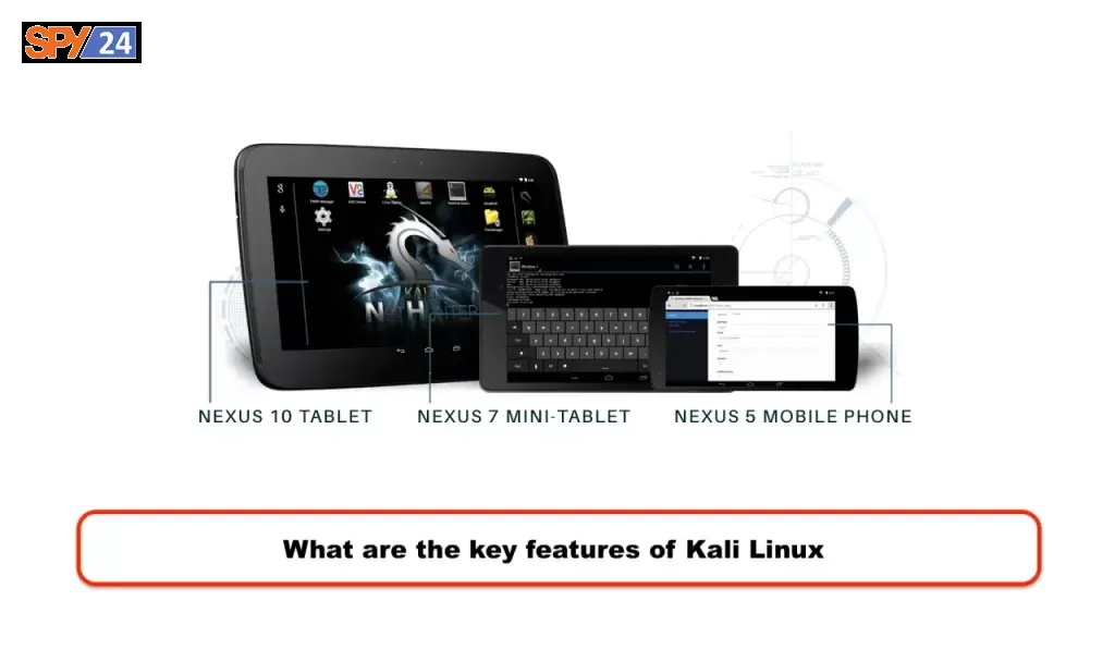 What are the key features of Kali Linux Nethunter?
