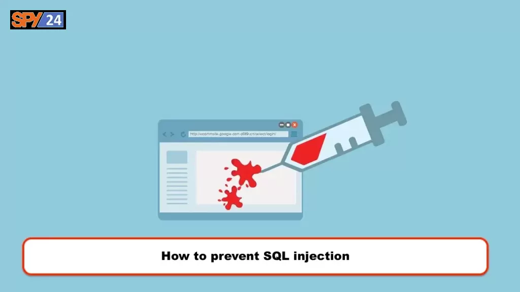 How to prevent SQL injection