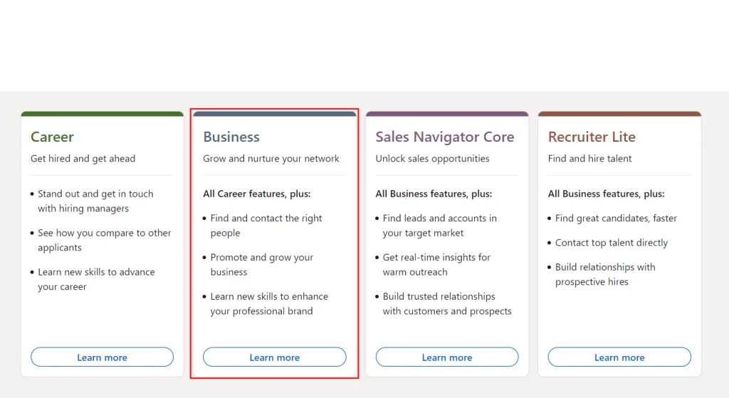 Understanding the Different Types of LinkedIn Premium Subscriptions